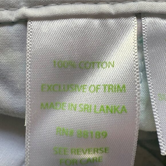 Lilly Pulitzer Size S Blue Heaven The Chipper Floral Coral Print Bermuda Shorts - Picture 10 of 15